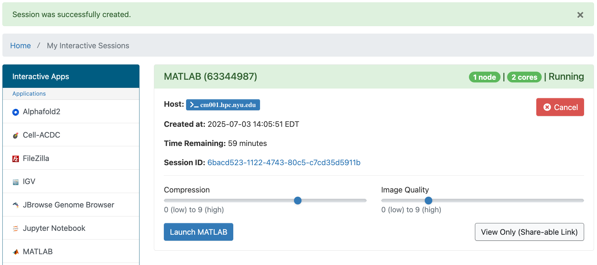 Pre-launch matlab OOD