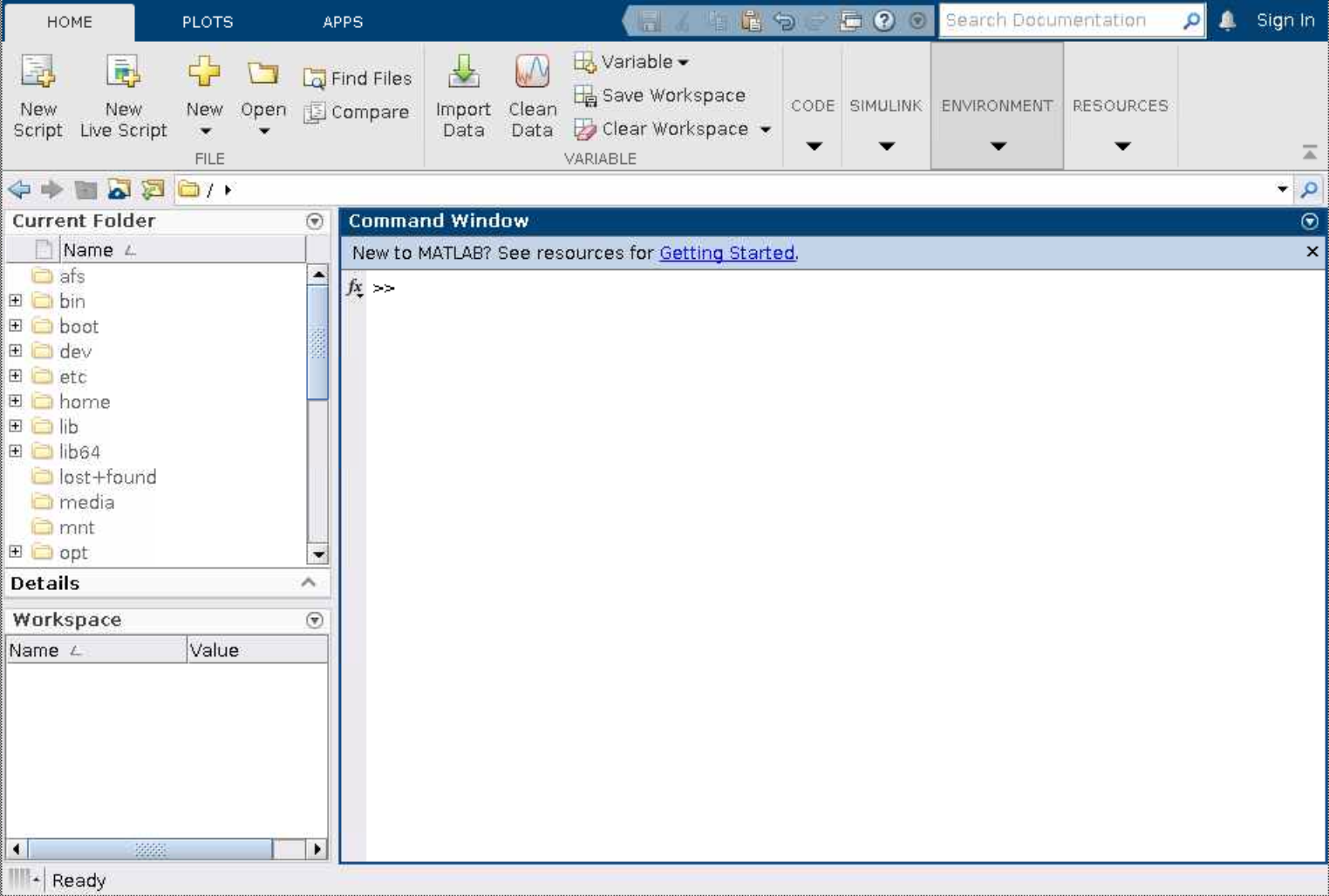 OOD Matlab Running